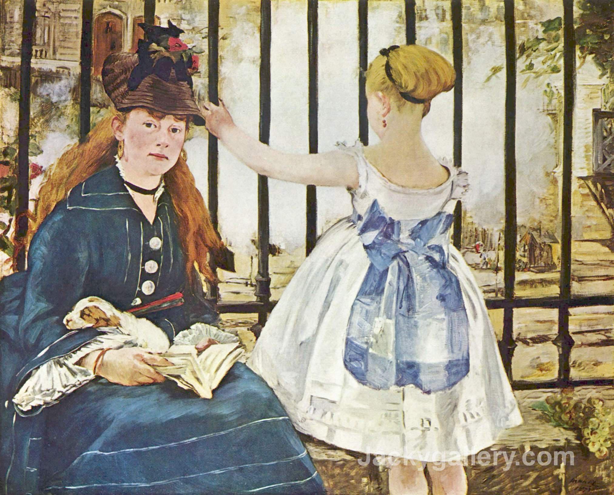 Railway by Edouard Manet paintings reproduction